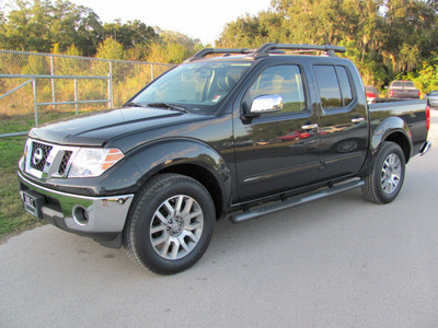 nissan frontier 2012 black sl gasoline 6 cylinders 2 wheel drive automatic 33884