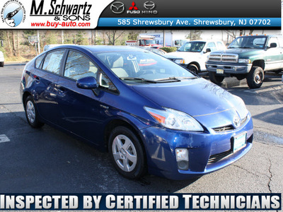 toyota prius 2010 blue ribbon hybrid 4 cylinders front wheel drive automatic 07702