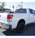 toyota tundra 2010 white pickup truck double cab gasoline 8 cylinders 2 wheel drive automatic 91761