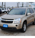 chevrolet equinox 2007 gold suv lt gasoline 6 cylinders front wheel drive automatic 77037