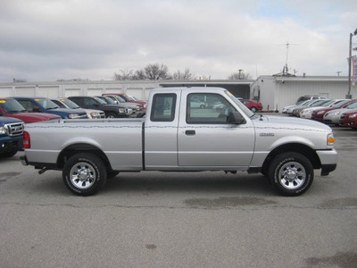 ford ranger 2011 silver xlt gasoline 4 cylinders 2 wheel drive 5 speed manual 62863