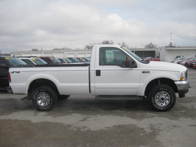 ford f 250 super duty 2004 white pickup truck xlt gasoline 8 cylinders 4 wheel drive automatic with overdrive 62863