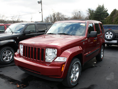 jeep liberty 2012 red suv sport gasoline 6 cylinders 4 wheel drive automatic 07730