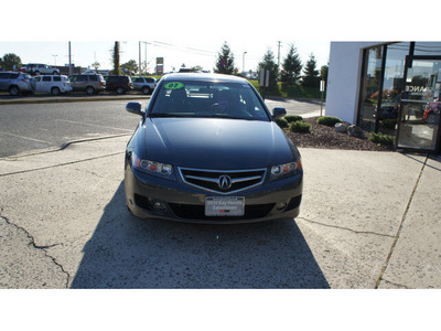 acura tsx 2007 carbon gray sedan gasoline 4 cylinders front wheel drive shiftable automatic 07724