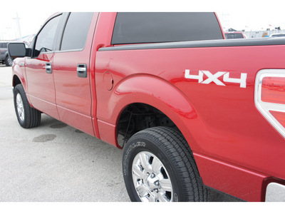 ford f 150 2010 dk  red xlt gasoline 8 cylinders 4 wheel drive automatic 77388