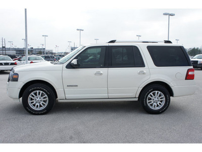 ford expedition 2008 white suv limited gasoline 8 cylinders 2 wheel drive automatic 77388