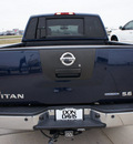 nissan titan 2009 blue se ffv flex fuel 8 cylinders 2 wheel drive automatic 76018