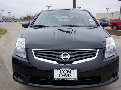 nissan sentra 2012 black sedan gasoline 4 cylinders front wheel drive automatic with overdrive 76018