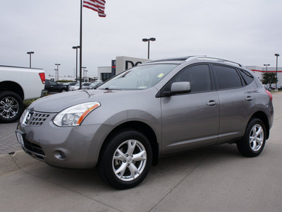 nissan rogue 2009 lt  gray suv sl gasoline 4 cylinders front wheel drive automatic with overdrive 76018