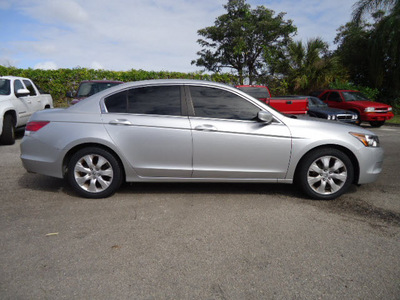 honda accord 2009 silver sedan ex l gasoline 4 cylinders front wheel drive automatic 33177