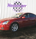 nissan maxima 2007 red sedan 3 5 se gasoline 6 cylinders front wheel drive automatic 80905