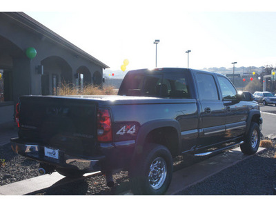 chevrolet silverado 2500hd 2005 blue lt diesel 8 cylinders 4 wheel drive automatic 99352