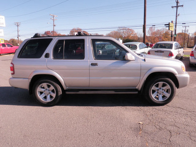 nissan pathfinder 2003 silver suv le gasoline 6 cylinders 4 wheel drive automatic 28217