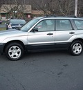 subaru forester 2004 silver wagon 2 5x gasoline 4 cylinders all whee drive manual 06019