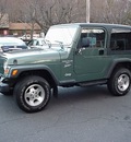 jeep wrangler 2000 green suv sport gasoline 6 cylinders 4 wheel drive automatic 06019
