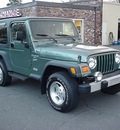 jeep wrangler 2000 green suv sport gasoline 6 cylinders 4 wheel drive automatic 06019