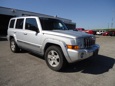 jeep commander 2006 silver suv limited flex fuel 8 cylinders rear wheel drive automatic 33177