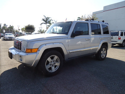 jeep commander 2006 silver suv limited flex fuel 8 cylinders rear wheel drive automatic 33177