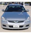 honda accord 2006 silver sedan lx special edition gasoline 4 cylinders front wheel drive automatic 77065