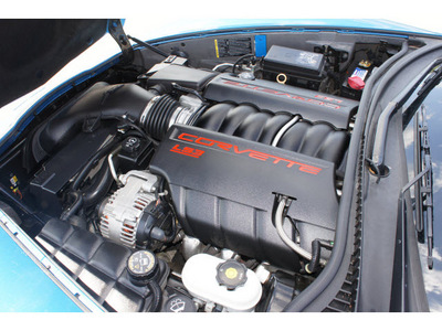 chevrolet corvette 2009 lt  blue coupe gasoline 8 cylinders rear wheel drive automatic 77388