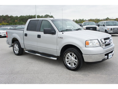 ford f 150 2008 silver xlt gasoline 8 cylinders 2 wheel drive automatic 77388