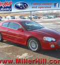 chrysler sebring 2003 red coupe lx gasoline 6 cylinders sohc front wheel drive automatic 55811