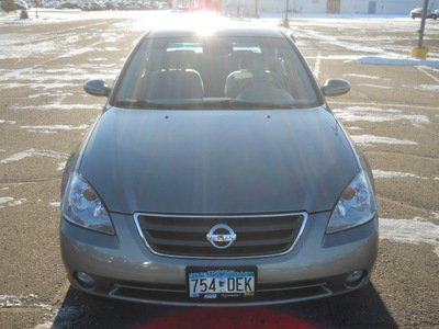 nissan altima 2003 gray sedan s gasoline 4 cylinders dohc front wheel drive automatic 55811
