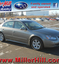 nissan altima 2003 gray sedan s gasoline 4 cylinders dohc front wheel drive automatic 55811