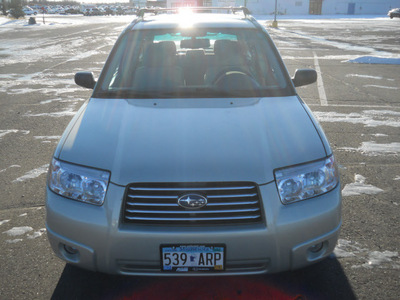 subaru forester 2007 gold suv 2 5 x gasoline 4 cylinders all whee drive automatic 55811