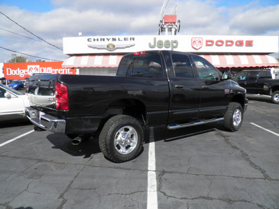 dodge ram 2500 2007 black diesel 6 cylinders 4 wheel drive automatic with overdrive 32447