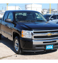 chevrolet silverado 1500 2011 black pickup truck lt flex fuel 8 cylinders 2 wheel drive automatic with overdrive 77037