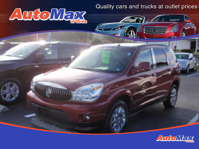 buick rendezvous 2006 red suv cxl gasoline 6 cylinders front wheel drive automatic 34474