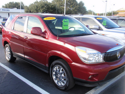 buick rendezvous 2006 red suv cxl gasoline 6 cylinders front wheel drive automatic 34474