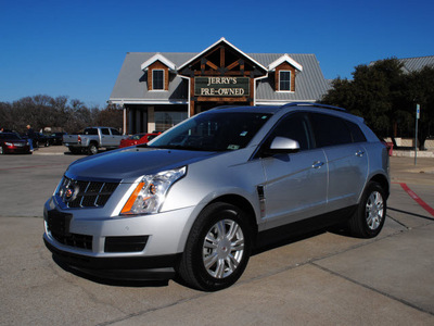 cadillac srx 2010 silver suv gasoline 6 cylinders front wheel drive automatic 76087