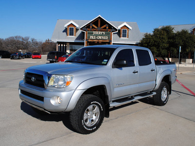 toyota tacoma 2006 silver sr5 gasoline 6 cylinders 4 wheel drive automatic 76087