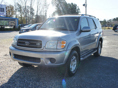 toyota sequoia 2001 silver suv sr5 gasoline 8 cylinders dohc 4 wheel drive automatic 27569