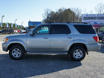 toyota sequoia 2001 silver suv sr5 gasoline 8 cylinders dohc 4 wheel drive automatic 27569