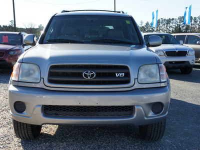 toyota sequoia 2001 silver suv sr5 gasoline 8 cylinders dohc 4 wheel drive automatic 27569