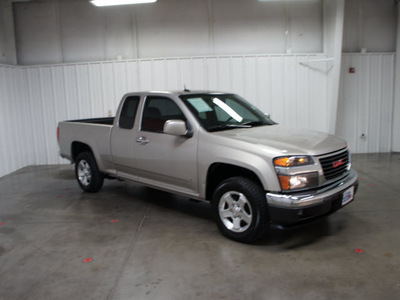 gmc canyon 2009 pewter pickup truck sle 1 gasoline 5 cylinders 2 wheel drive automatic 76108