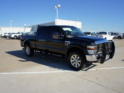 ford f 250 super duty 2008 black king ranch diesel 8 cylinders 4 wheel drive automatic 76108