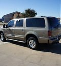 ford excursion 2004 gold suv limited diesel 8 cylinders 4 wheel drive automatic with overdrive 76108