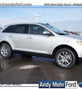 ford edge 2012 silver suv limited gasoline 6 cylinders all whee drive shiftable automatic 46168