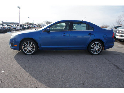 ford fusion 2012 blue sedan se gasoline 4 cylinders front wheel drive 6 speed automatic 46168
