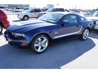 ford mustang 2012 dk  blue coupe gt premium gasoline 8 cylinders rear wheel drive 6 speed manual 77388