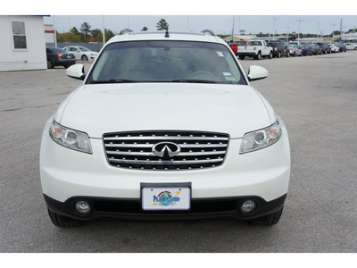 infiniti fx35 2004 off white suv gasoline 6 cylinders rear wheel drive automatic 77388