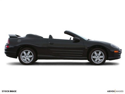 mitsubishi eclipse spyder 2001 gt gasoline 6 cylinders front wheel drive automatic 77388