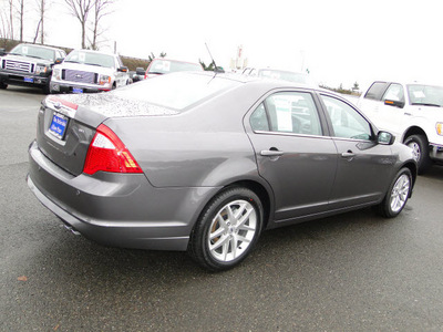 ford fusion 2012 gray sedan sel gasoline 4 cylinders front wheel drive 6 speed automatic 98032