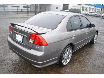 honda civic 2004 gray sedan ex gasoline 4 cylinders front wheel drive automatic 98632