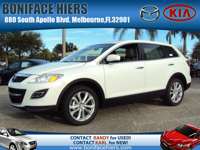 mazda cx 9 2012 pearl suv grand touring gasoline 6 cylinders front wheel drive automatic 32901