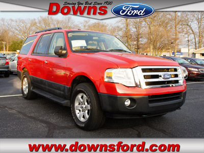 ford expedition 2011 red suv xl flex fuel 8 cylinders 4 wheel drive automatic with overdrive 08753